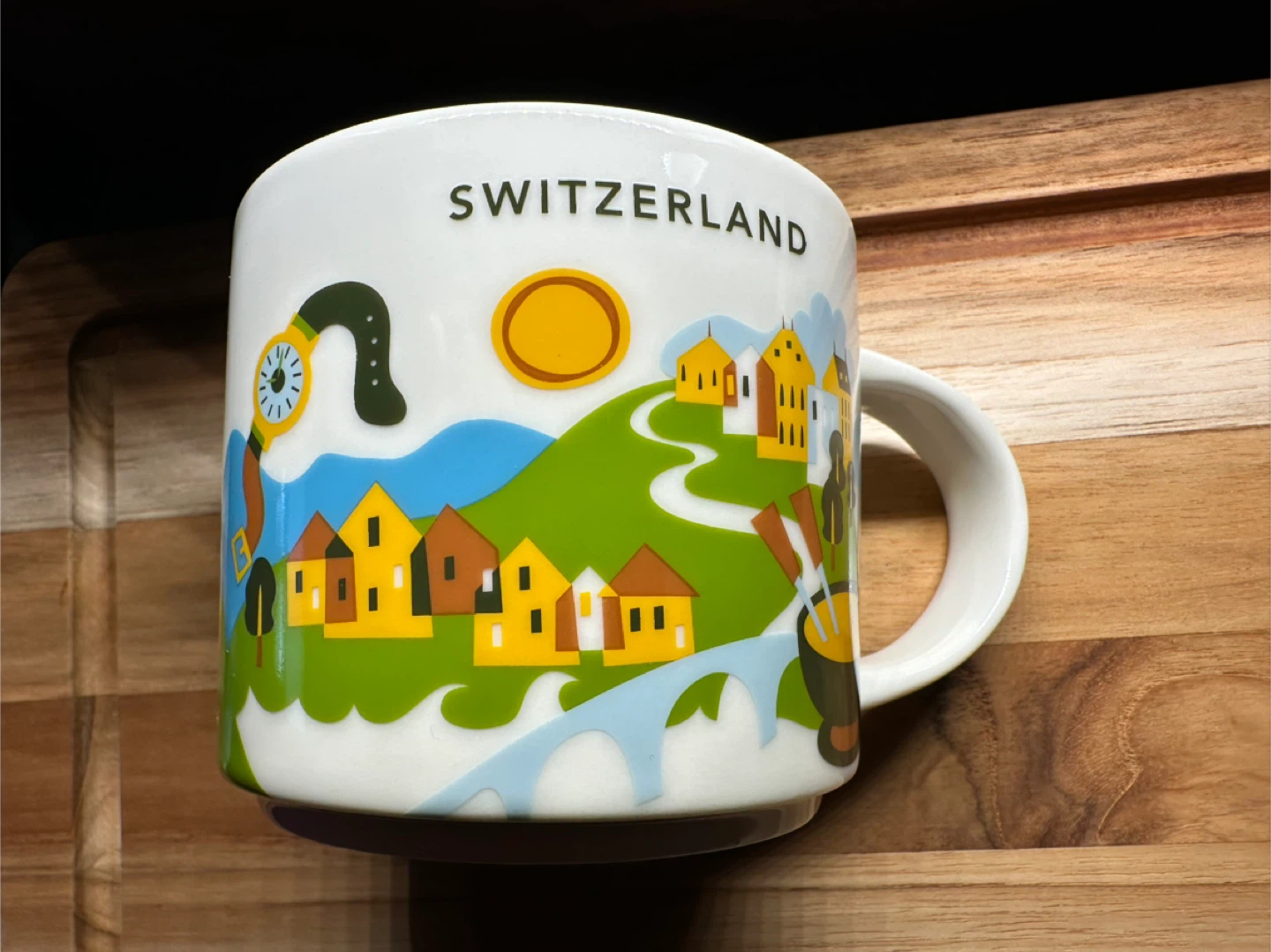Starbucks You Are Here Collection Switzerland Mug