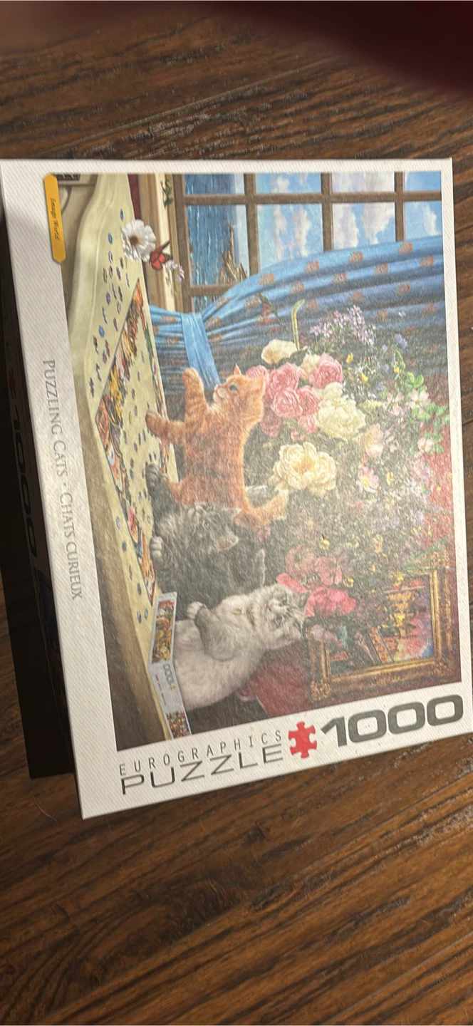 Eurographics Puzzling Cats 1000 Piece Puzzle