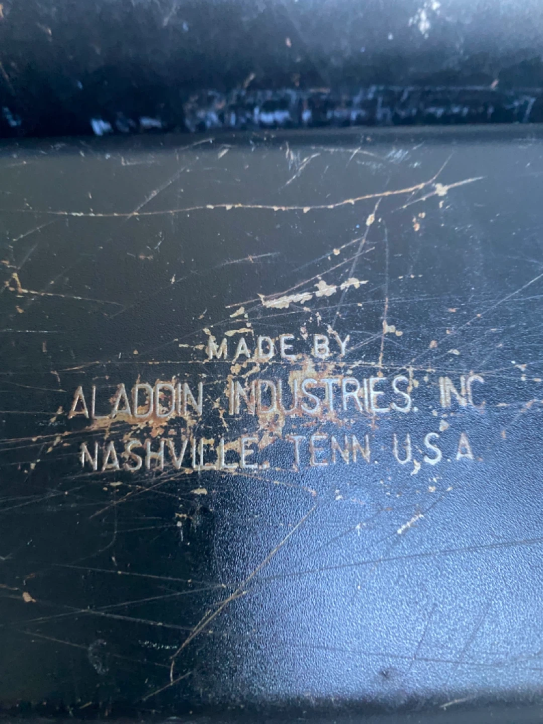 Vintage Aladdin Metal Lunchbox - photo 5