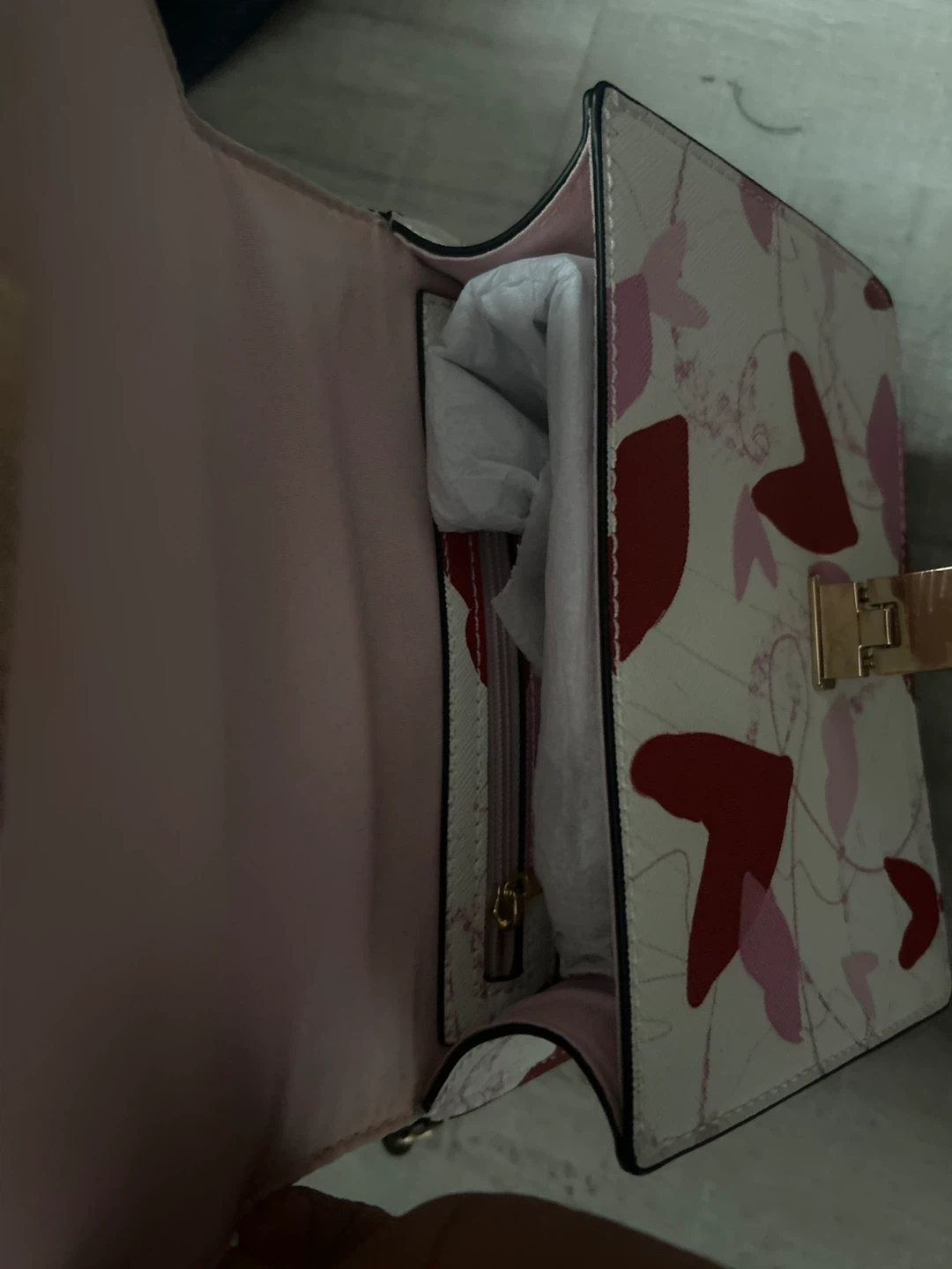 Aldo White & Red Crossbody Bag - photo 4
