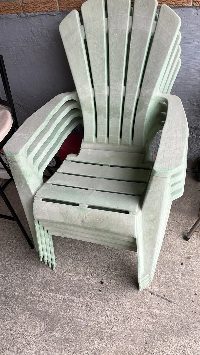 Adirondack Chairs - Stack of 4