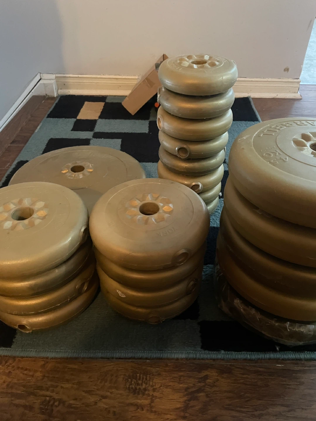 York Barbell Weight Plates