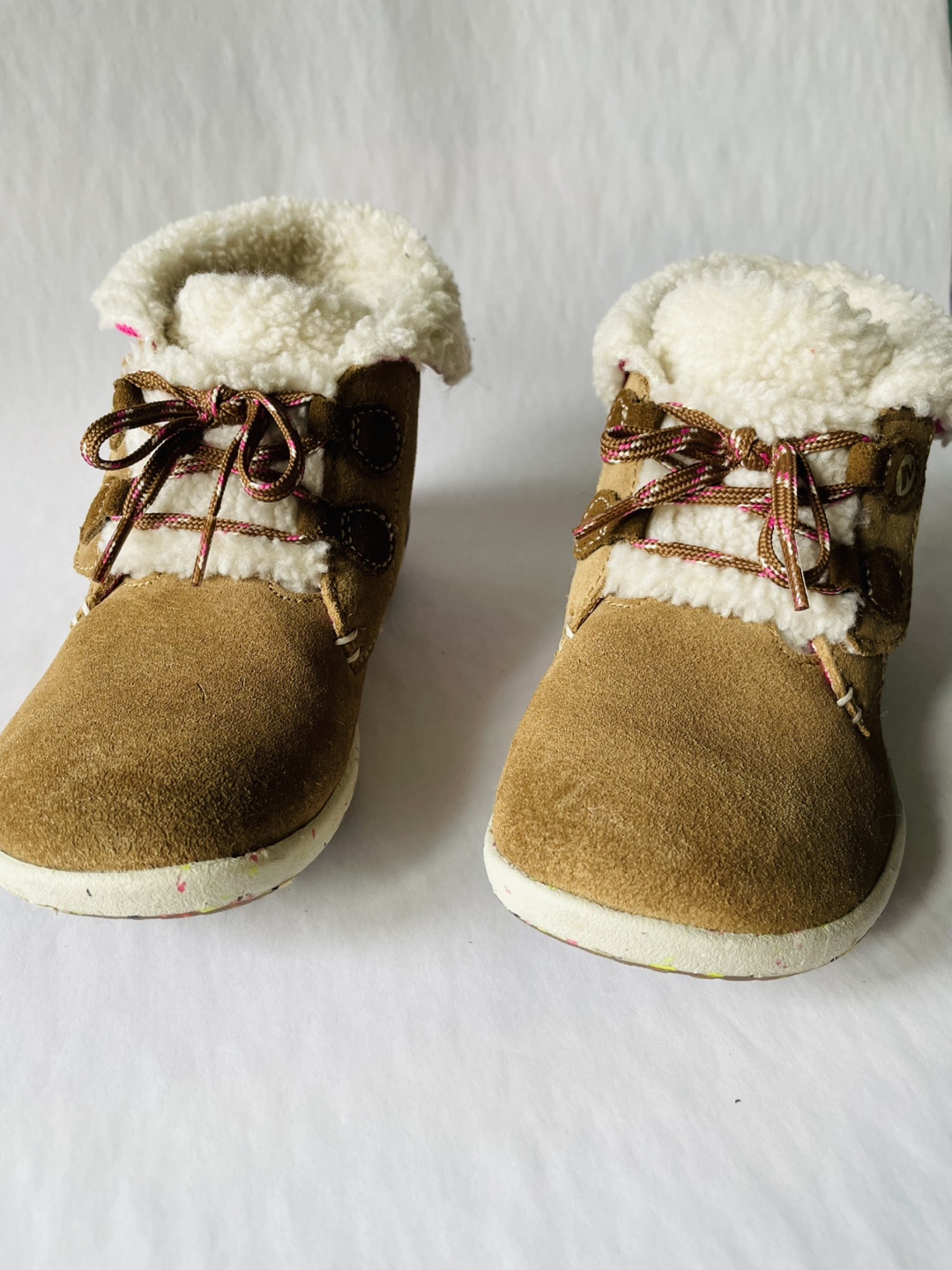 Merrell Toddler Brown Suede Boots Size 10