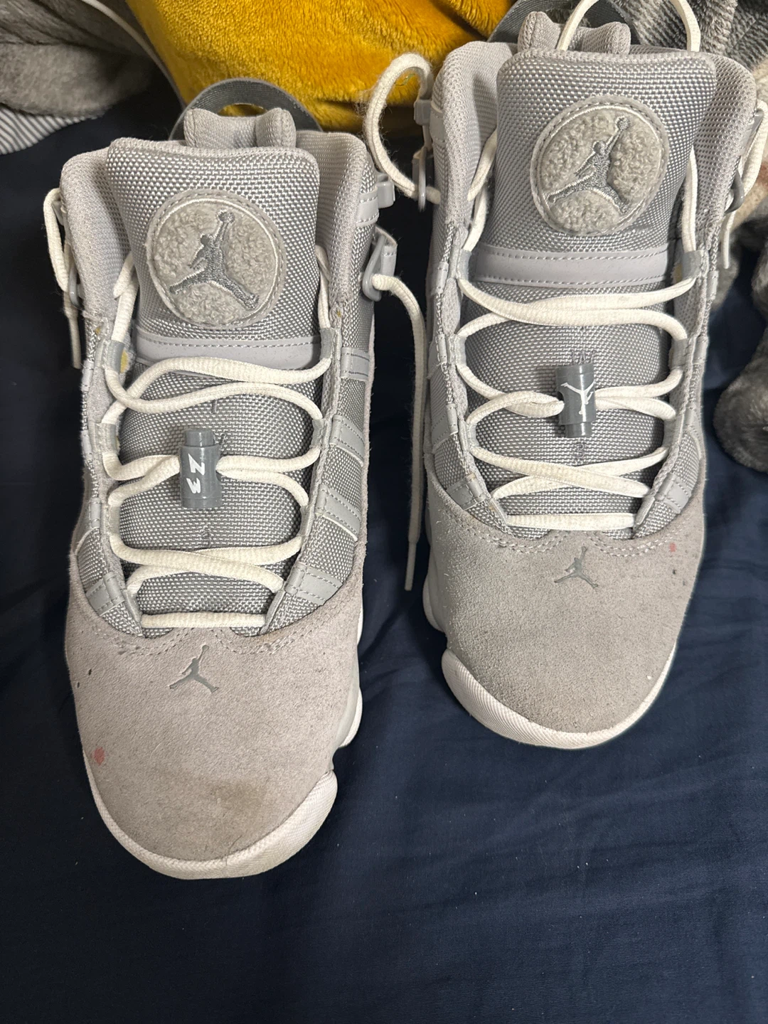 Jordan 6 Rings Gray Basketball Shoes