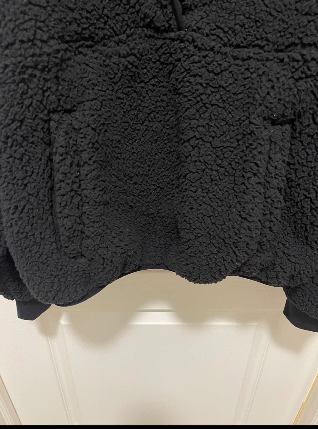 REDUCED AGAIN - Tommy Hilfiger Black Sherpa Pullover- L - photo 5