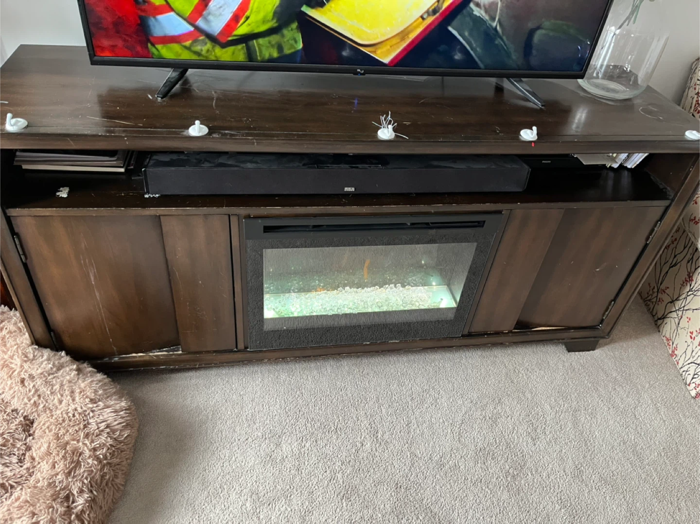 Fireplace TV Stand
