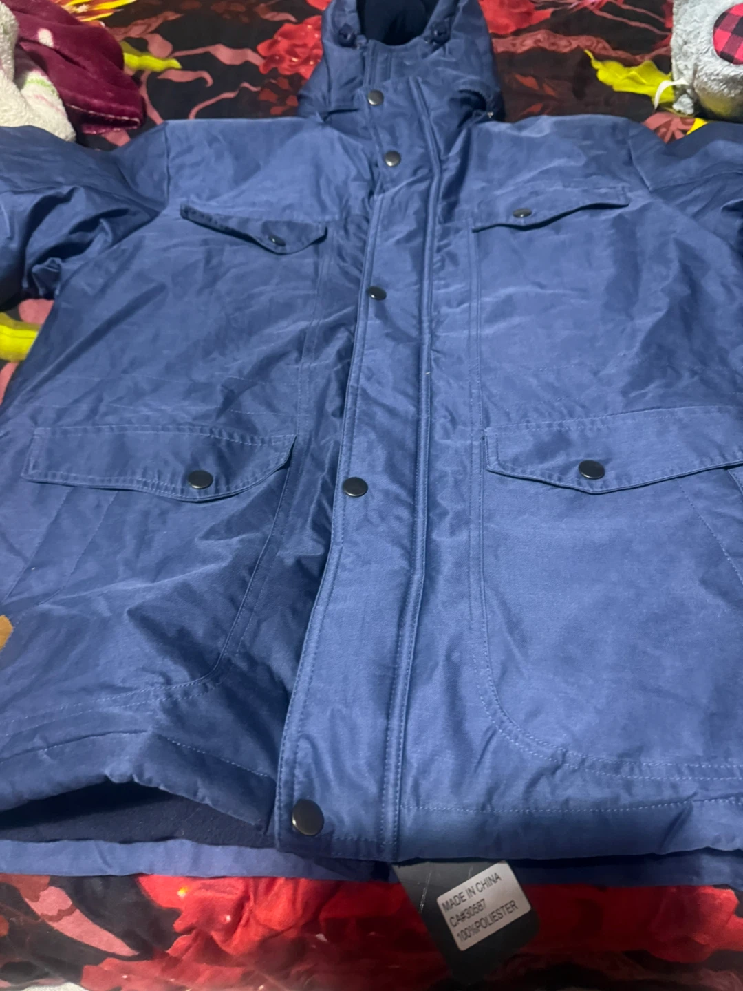 Blue Puffer Jacket - photo 2