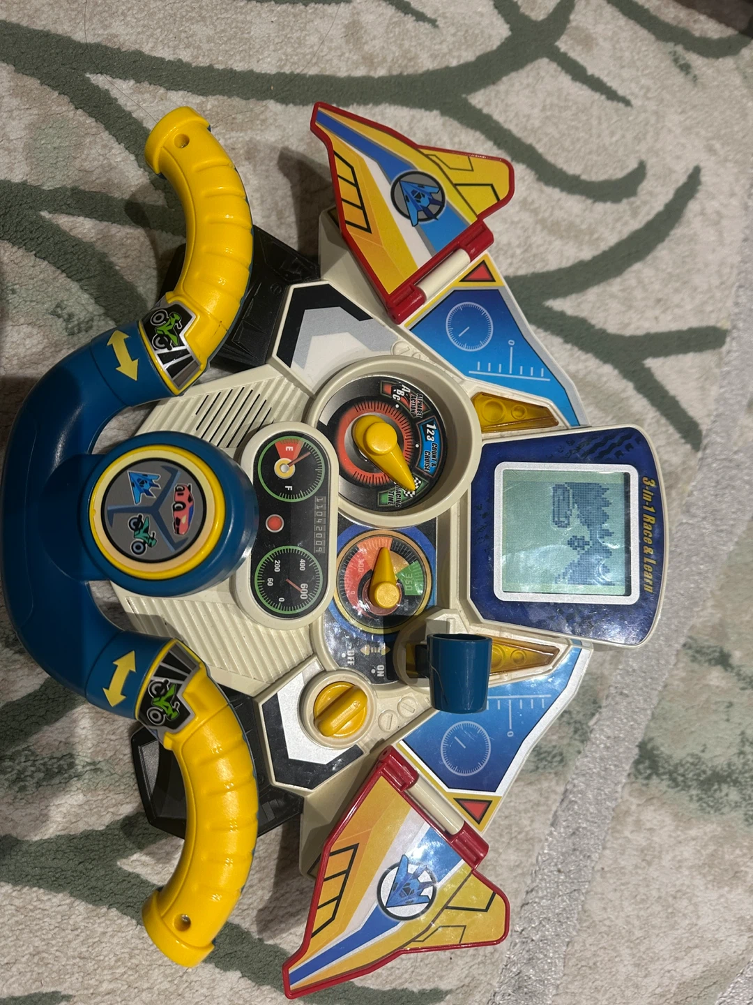 3-in-1 Race & Learn Toy