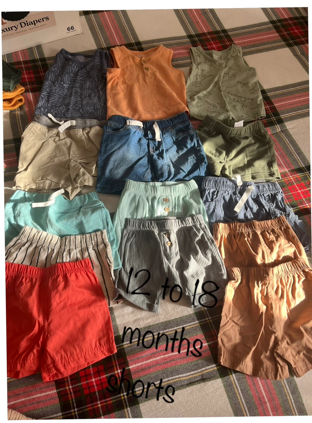 Mixed Baby Clothes Lot - Sizes 3-18 Months