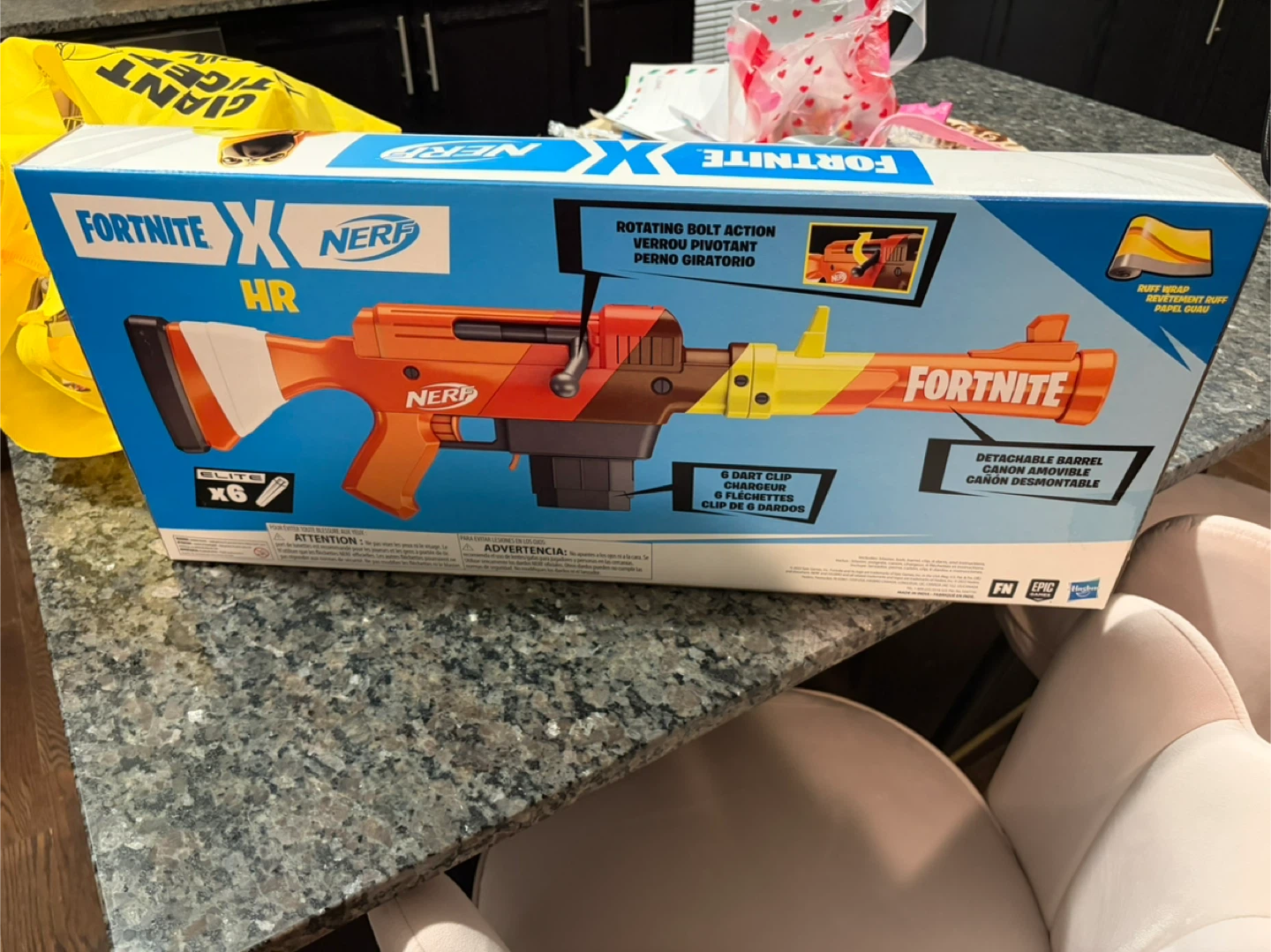 New Nerf Fortnite HR Dart Blaster - photo 2