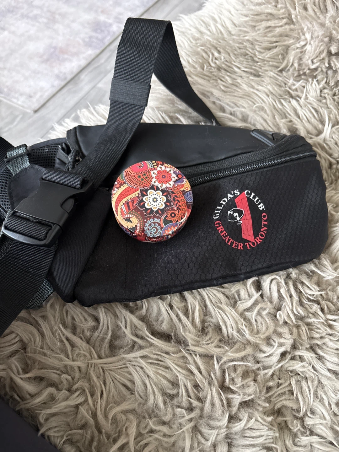 Cross body bag for running and empty candle box - photo 2