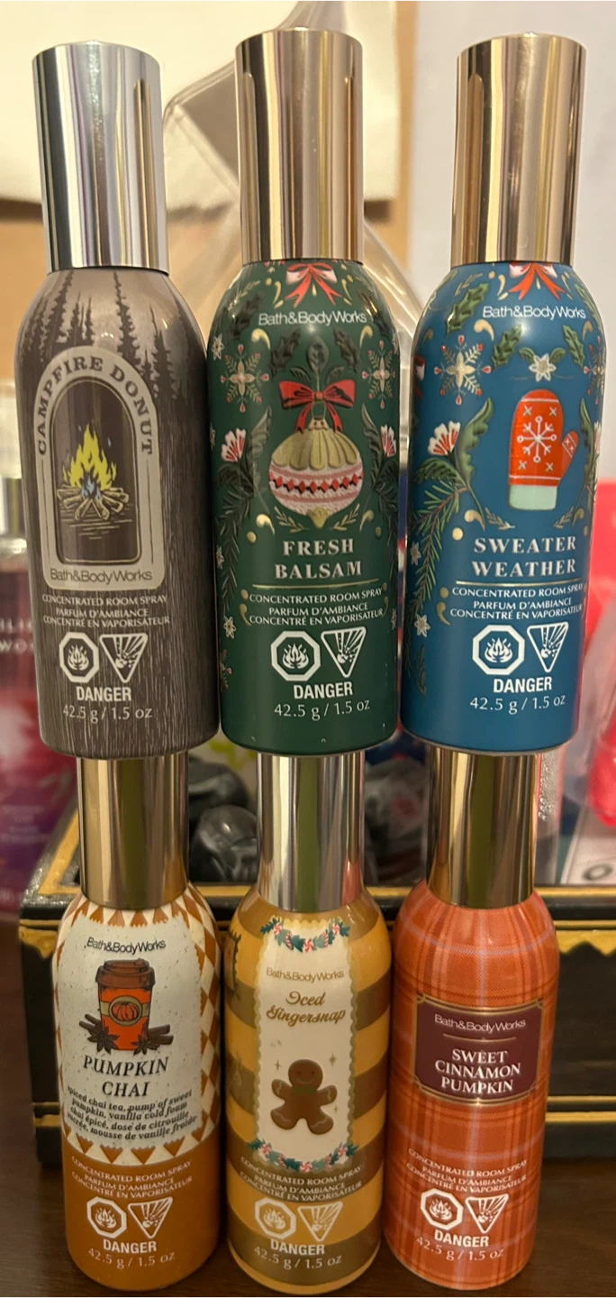 Bath & Body Works Room Sprays