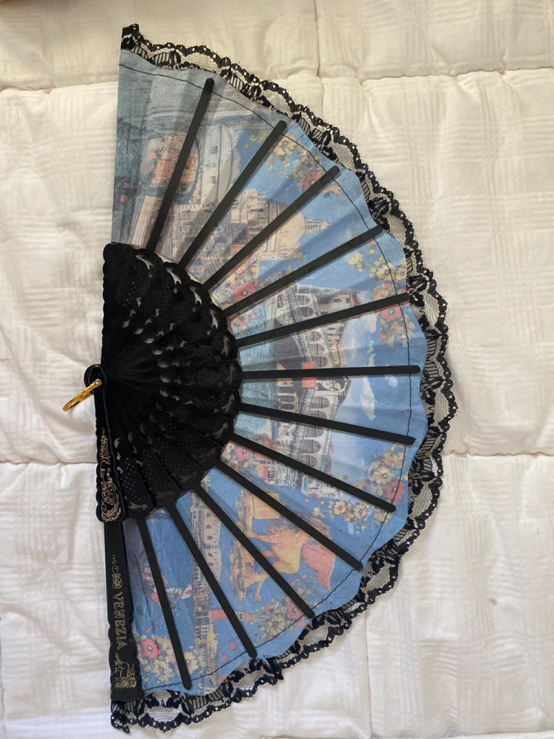 Venice Scene Hand Fan - photo 2