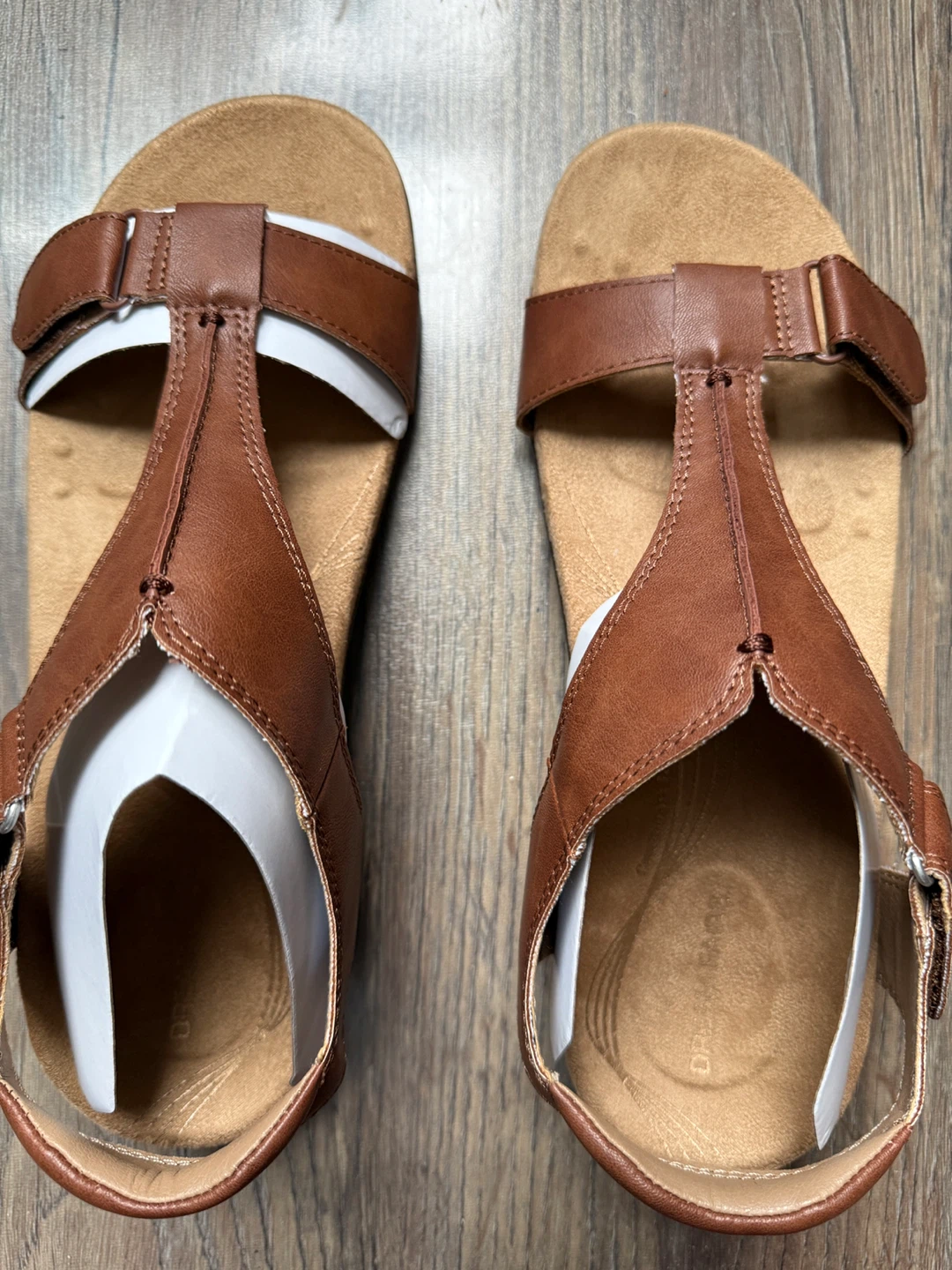 Women Brown Flat Sandals US 10 🥕