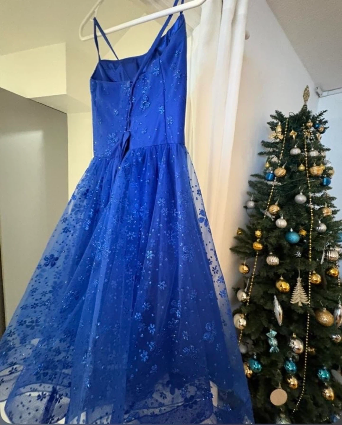 Jadore Evening Blue Dress - Size 8 - photo 4