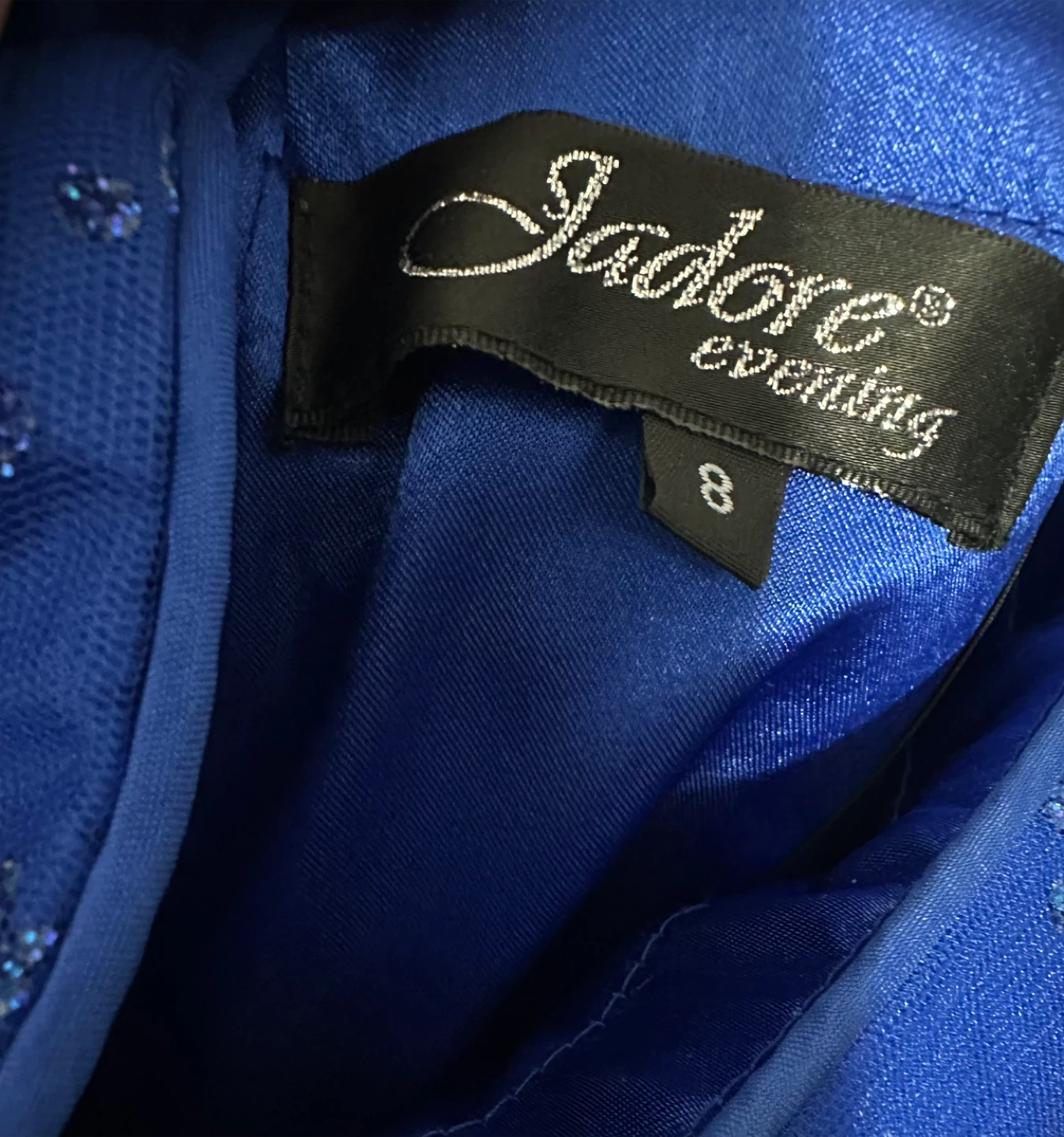 Jadore Evening Blue Dress - Size 8 - photo 5