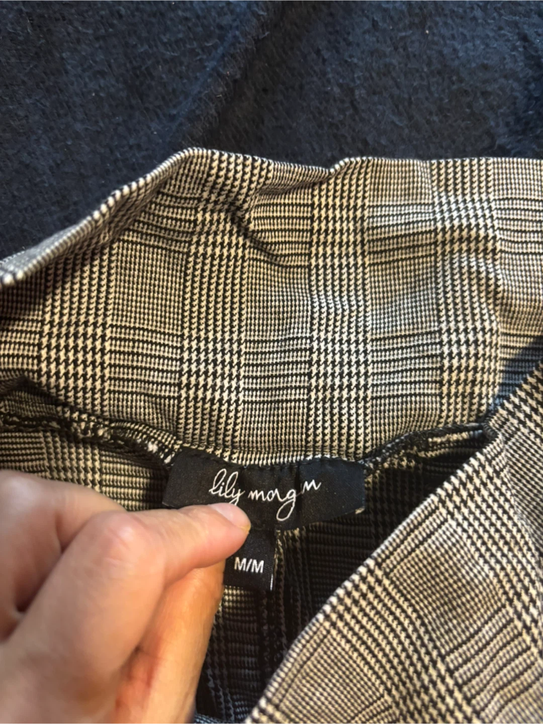 Lily Morgan Plaid Skirt - Size M/M - photo 2