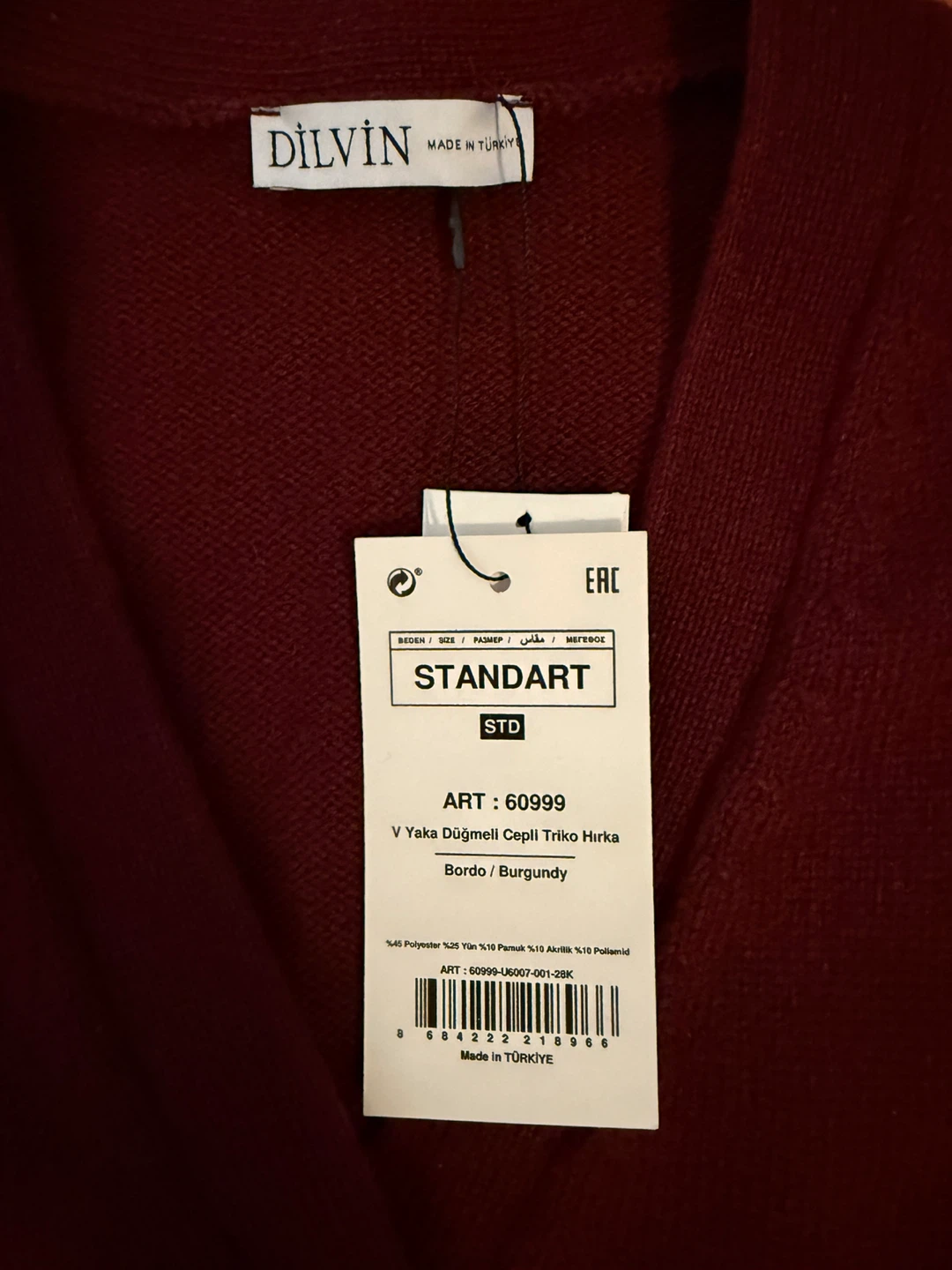 Burgundy women Cardigan/ cropped sweater. Priced to clear! - photo 4