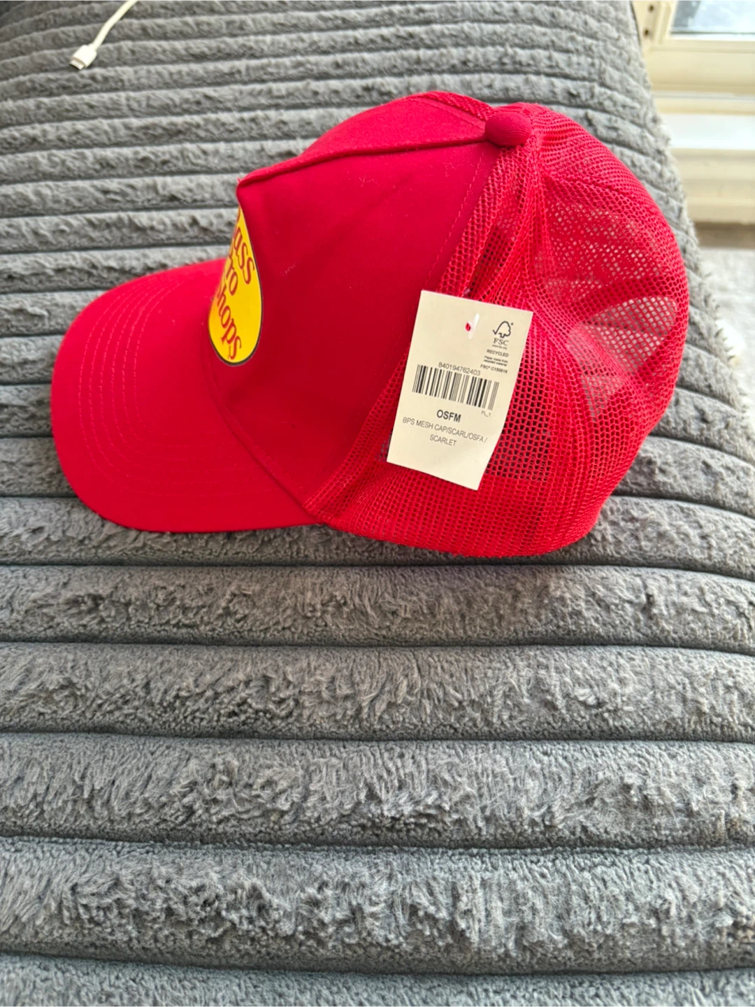Bass Pro Shops Red Mesh Trucker Hat - photo 2