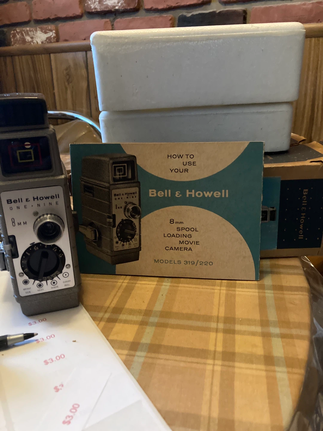 Belle & Howell 8 Mm movie camera