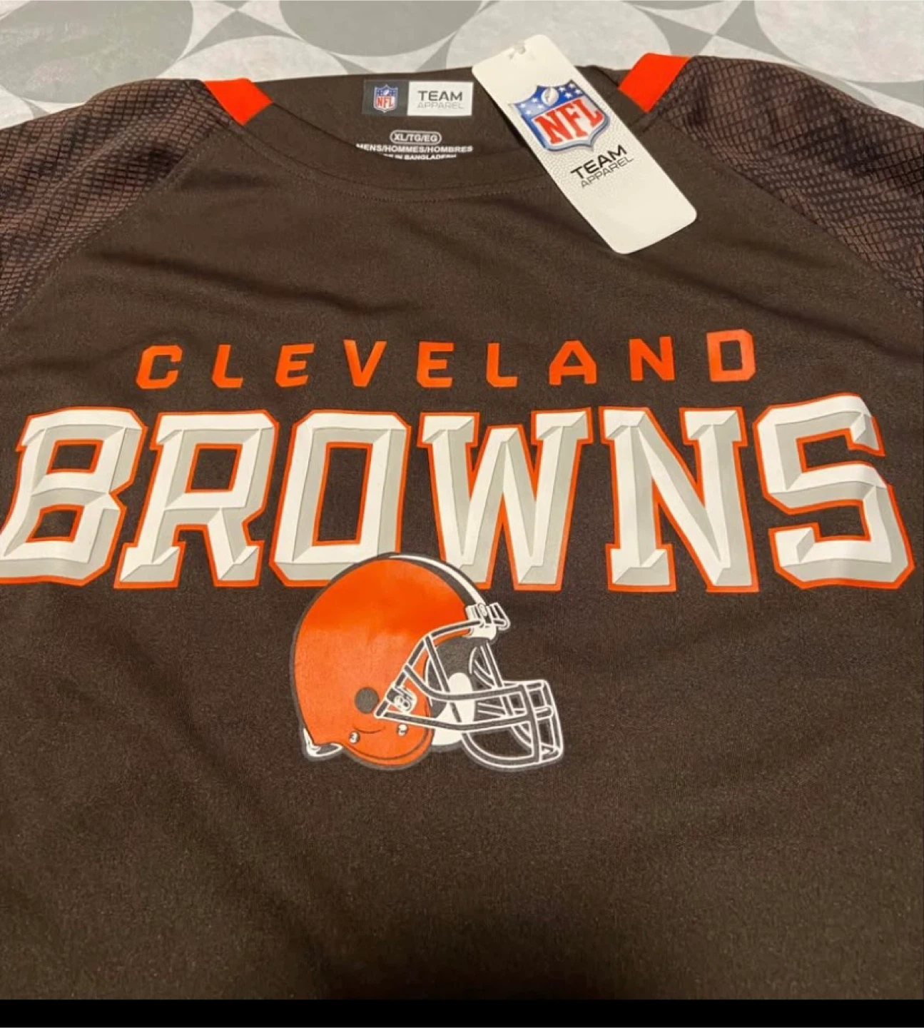 🥕New NFL Cleveland Browns Long Sleeve XL - photo 2