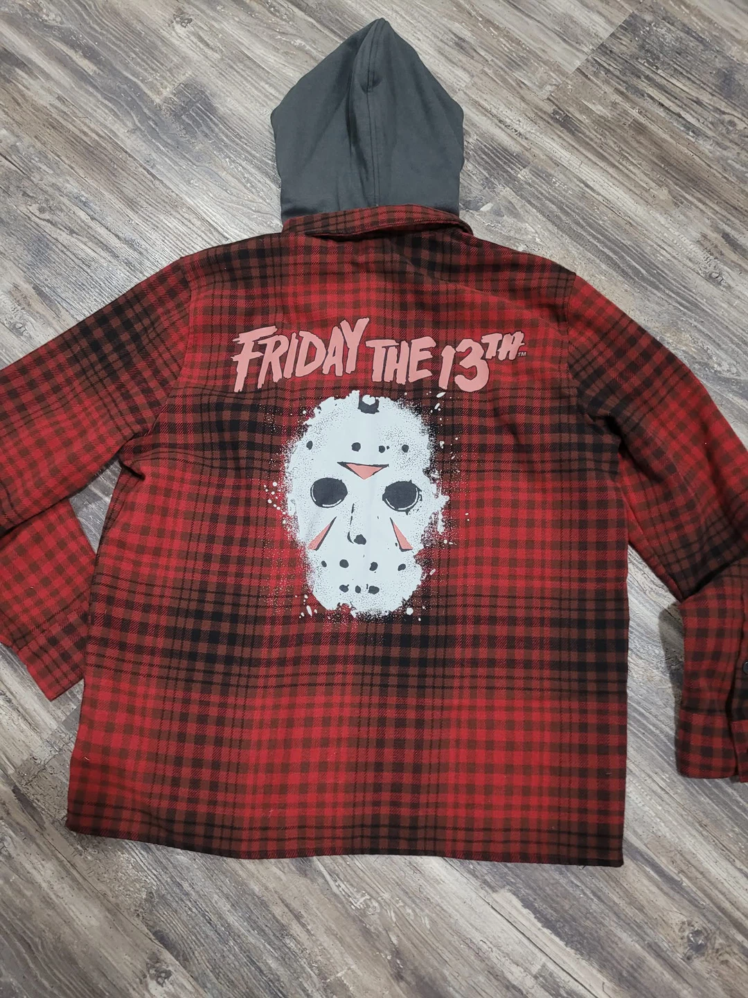 Friday the 13th Flannel Hoodie - XXL