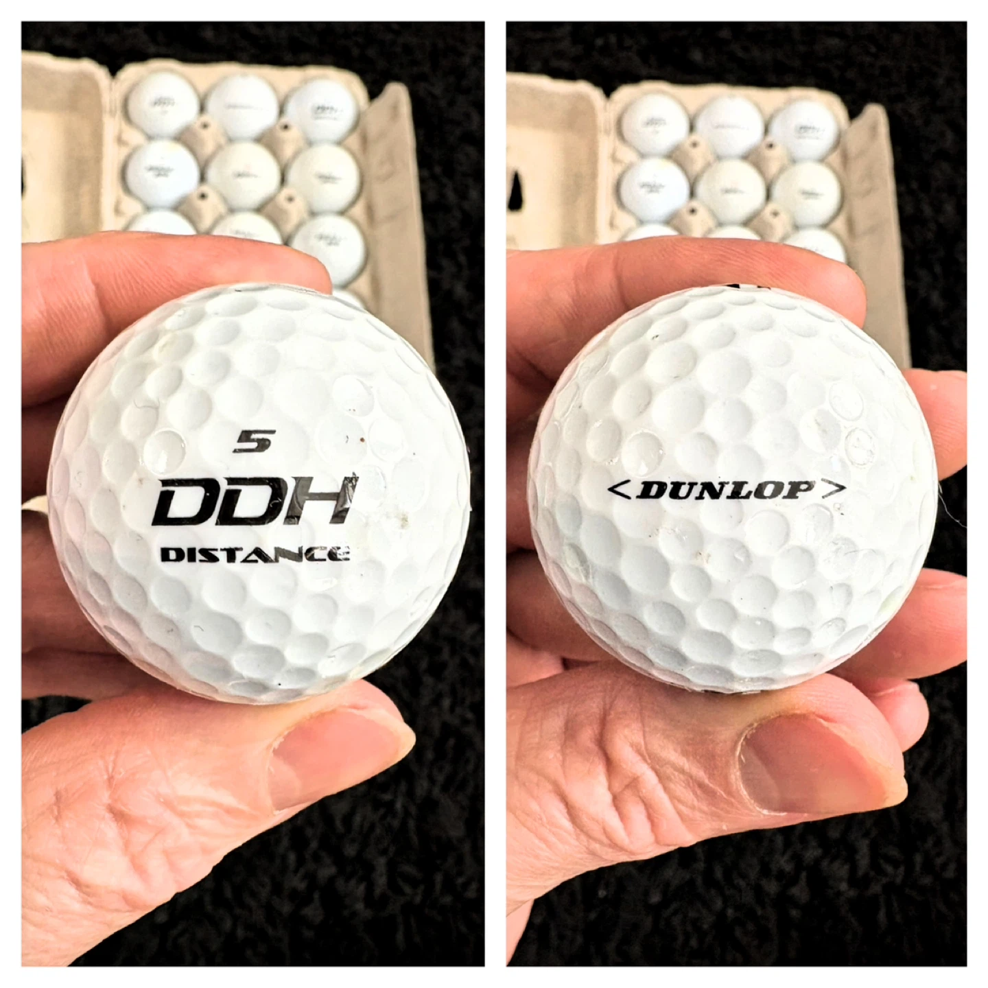 18 Dunlop DDH Golf Balls - photo 3