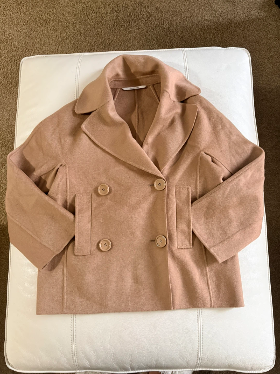 Max Mara Beige Wool Jacket
