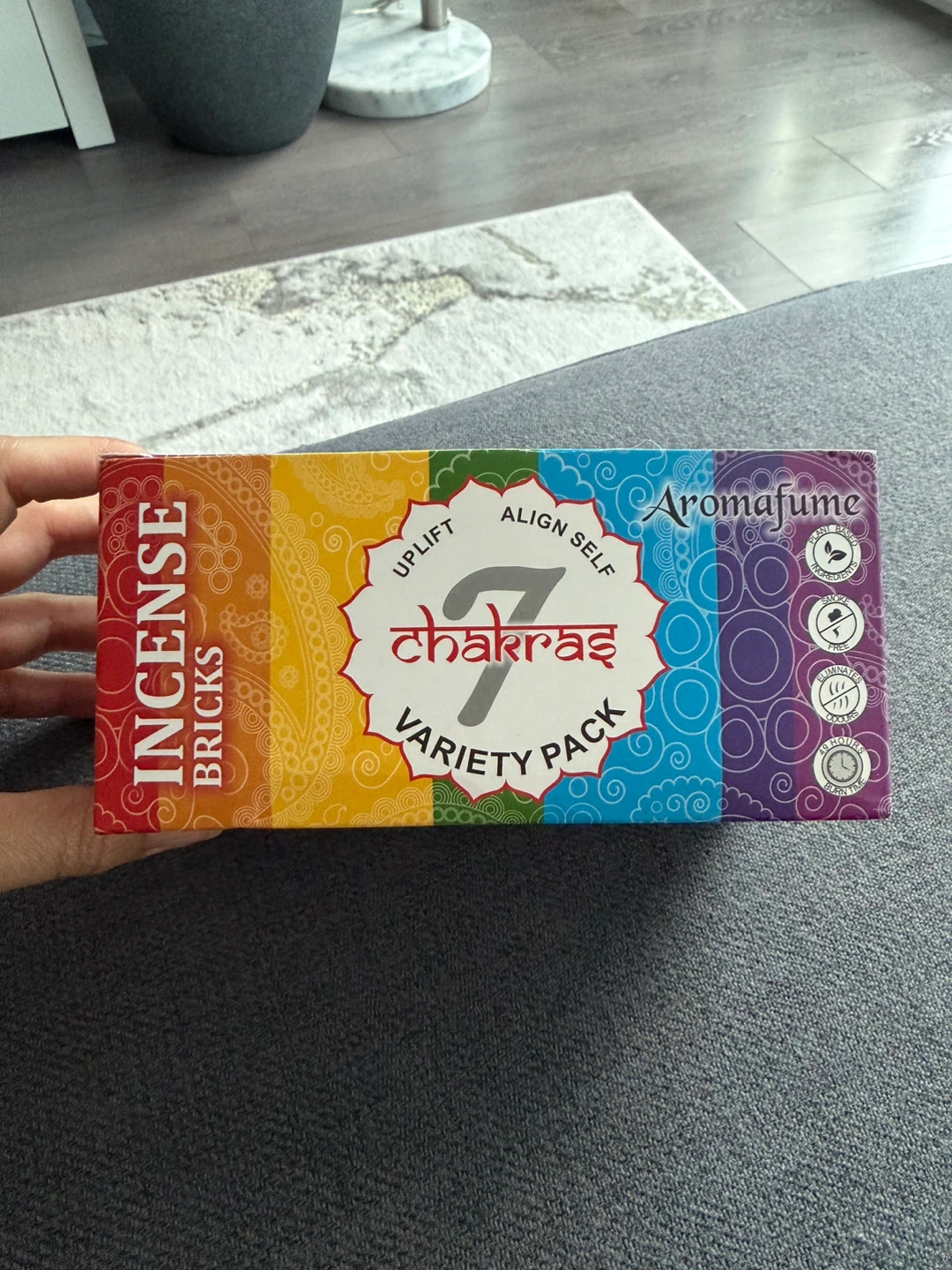 BRAND NEW Aromafume Chakra Incense Bricks Variety Pack - photo 5