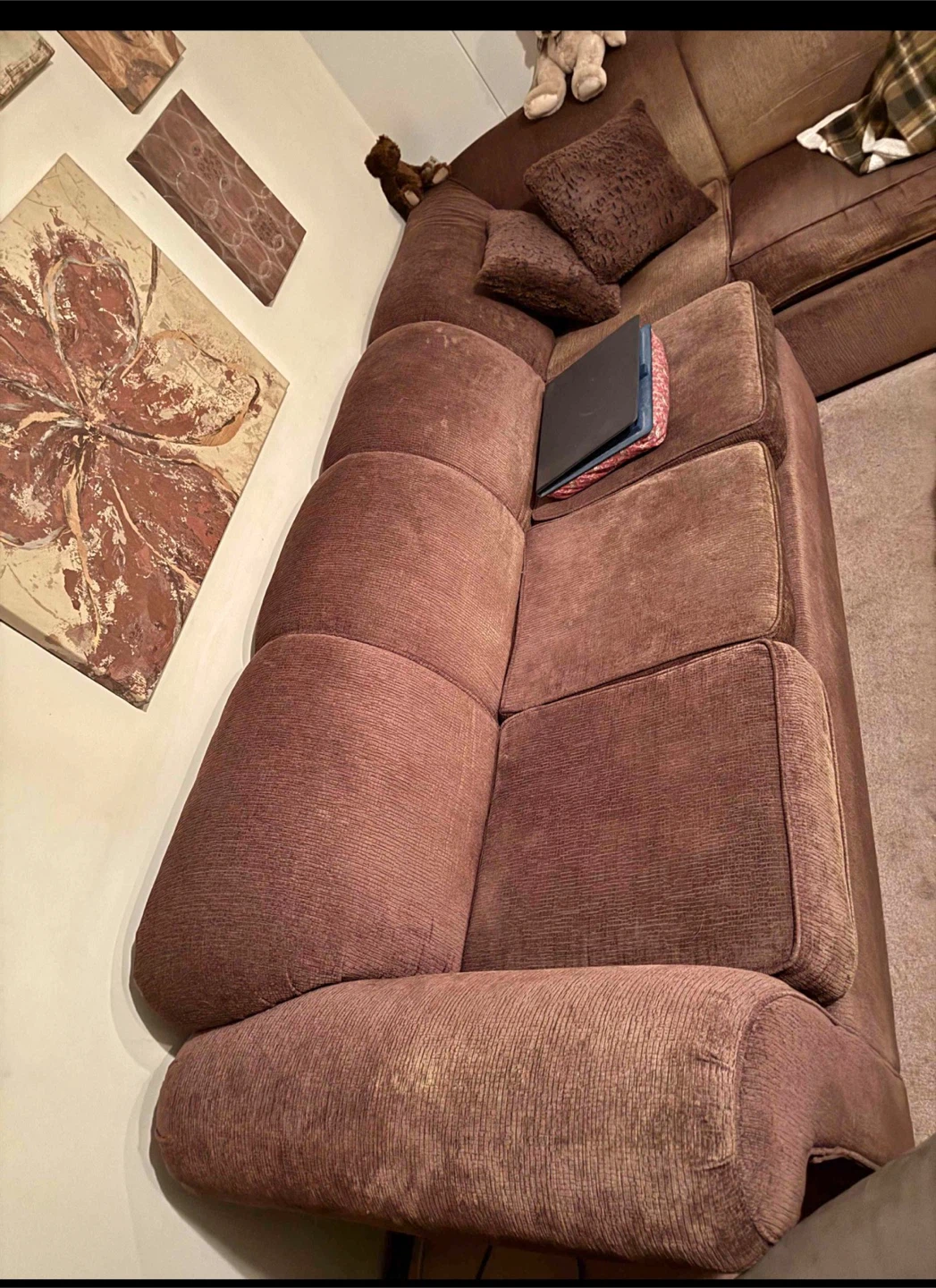 Brown Sectional Sofa