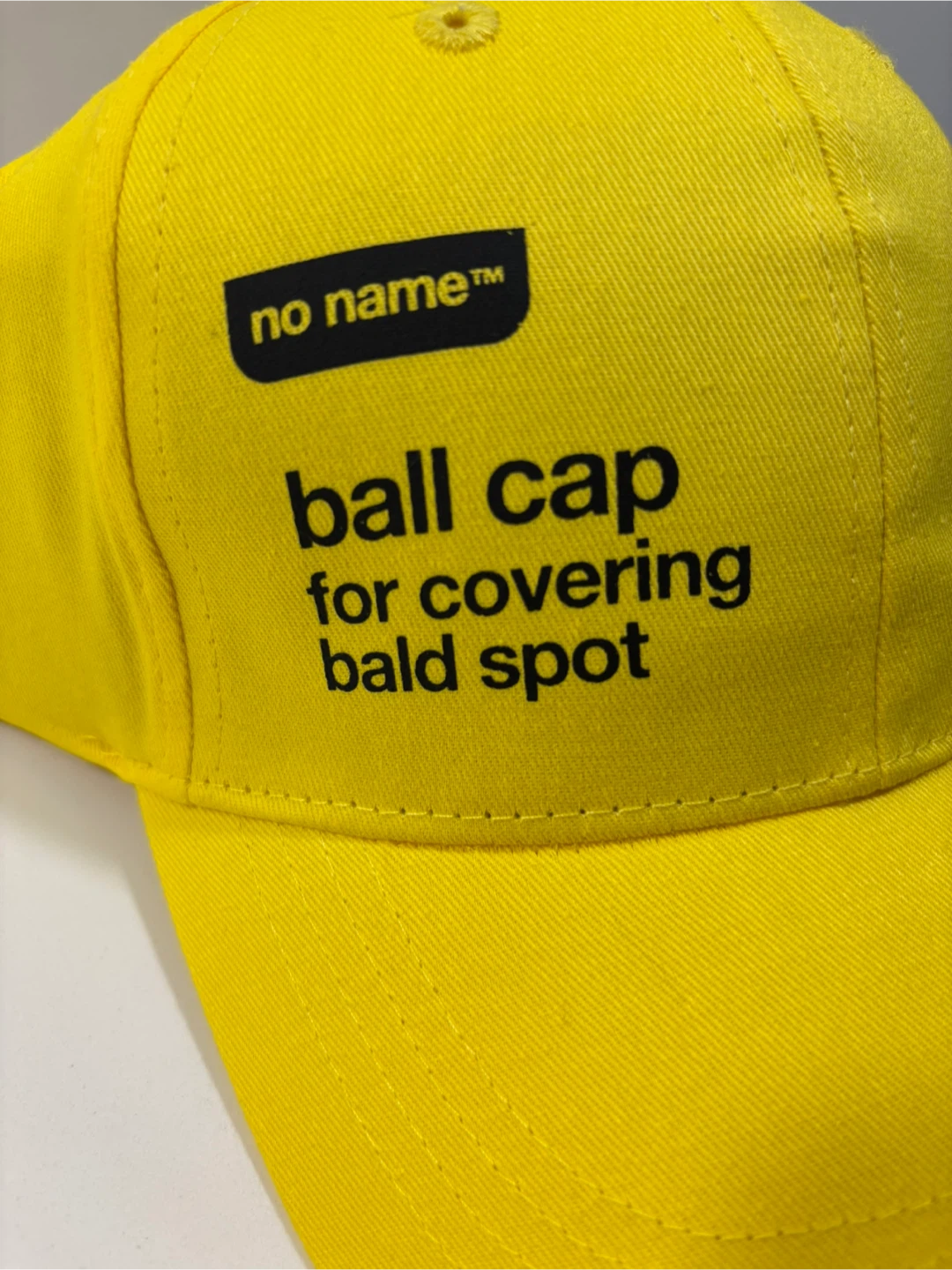 no name ball cap for covering bald spot VIRAL CANADA EXCLUSIVE