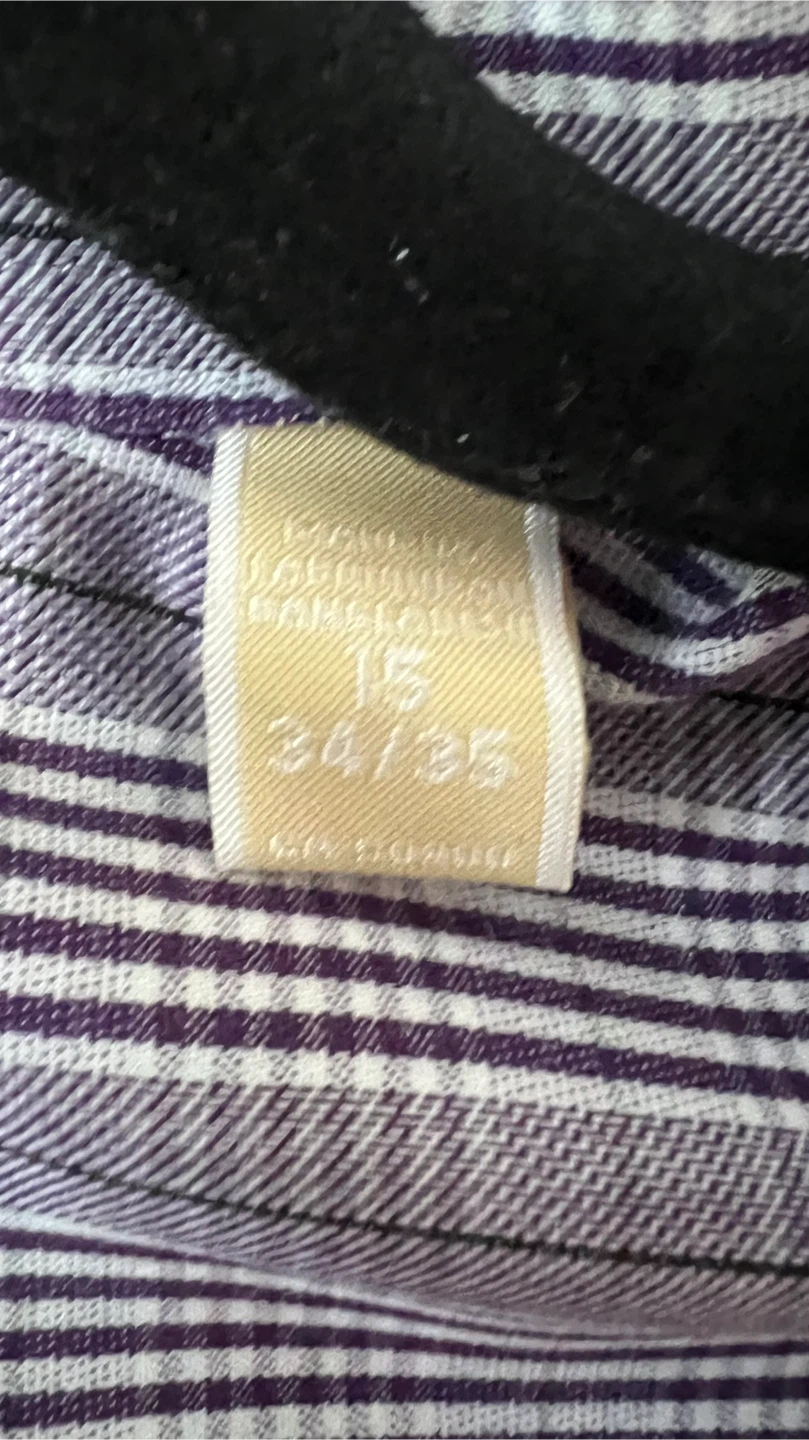 Men dress shirt Michael Kors size Large (15, 34/35) - photo 4