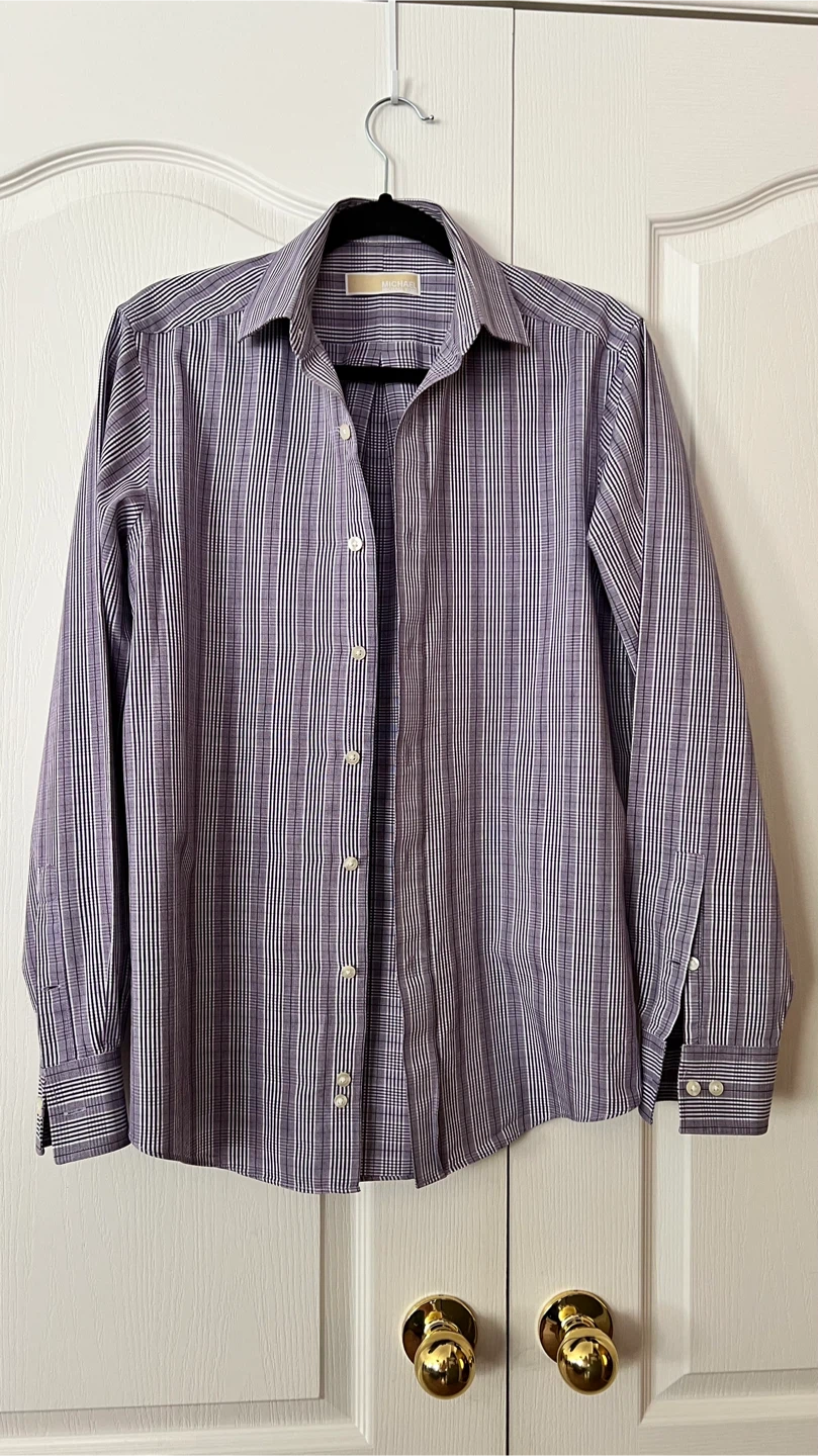 Men dress shirt Michael Kors size Large (15, 34/35)