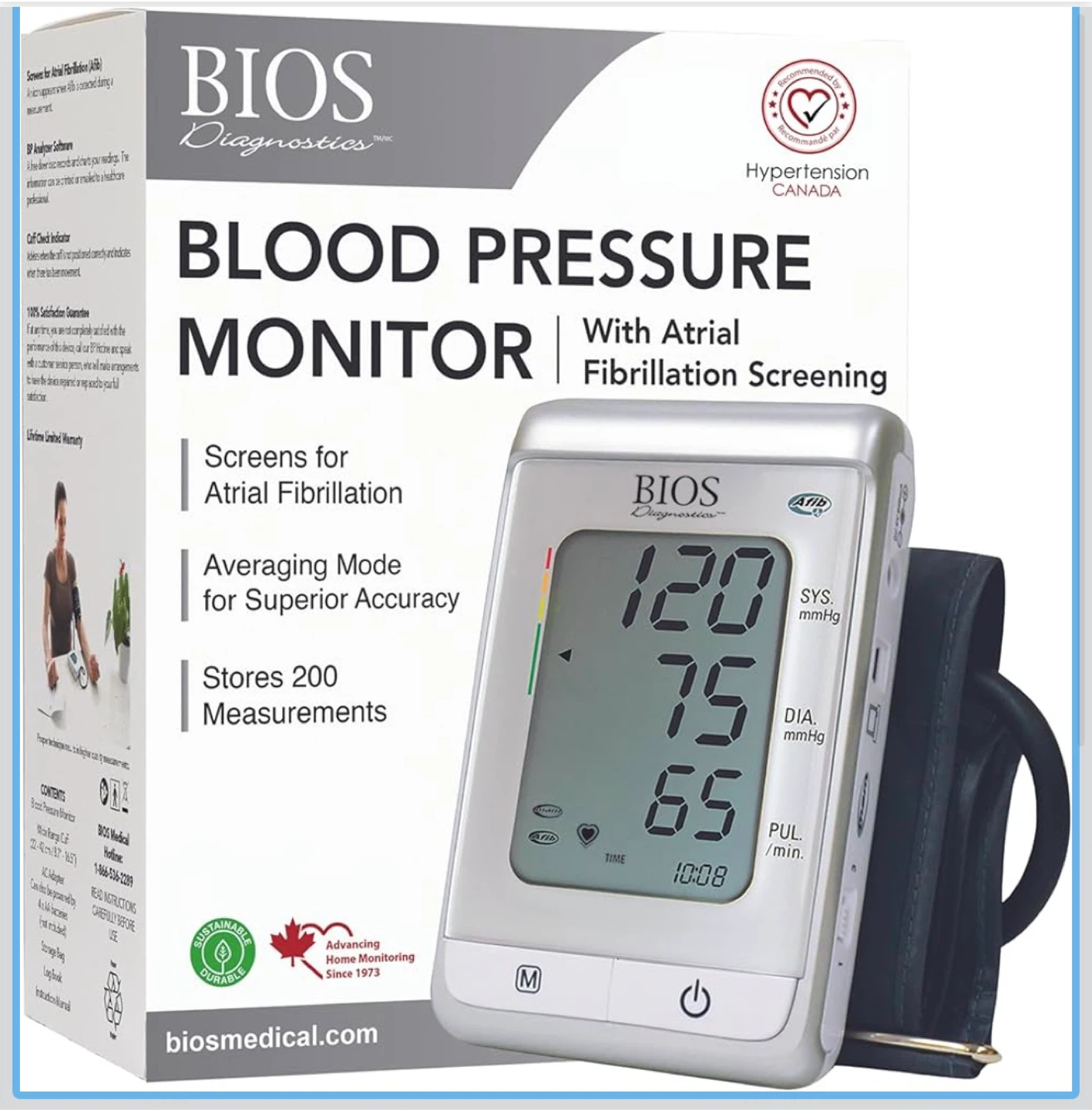 BIOS Diagnostics Blood Pressure Monitor
