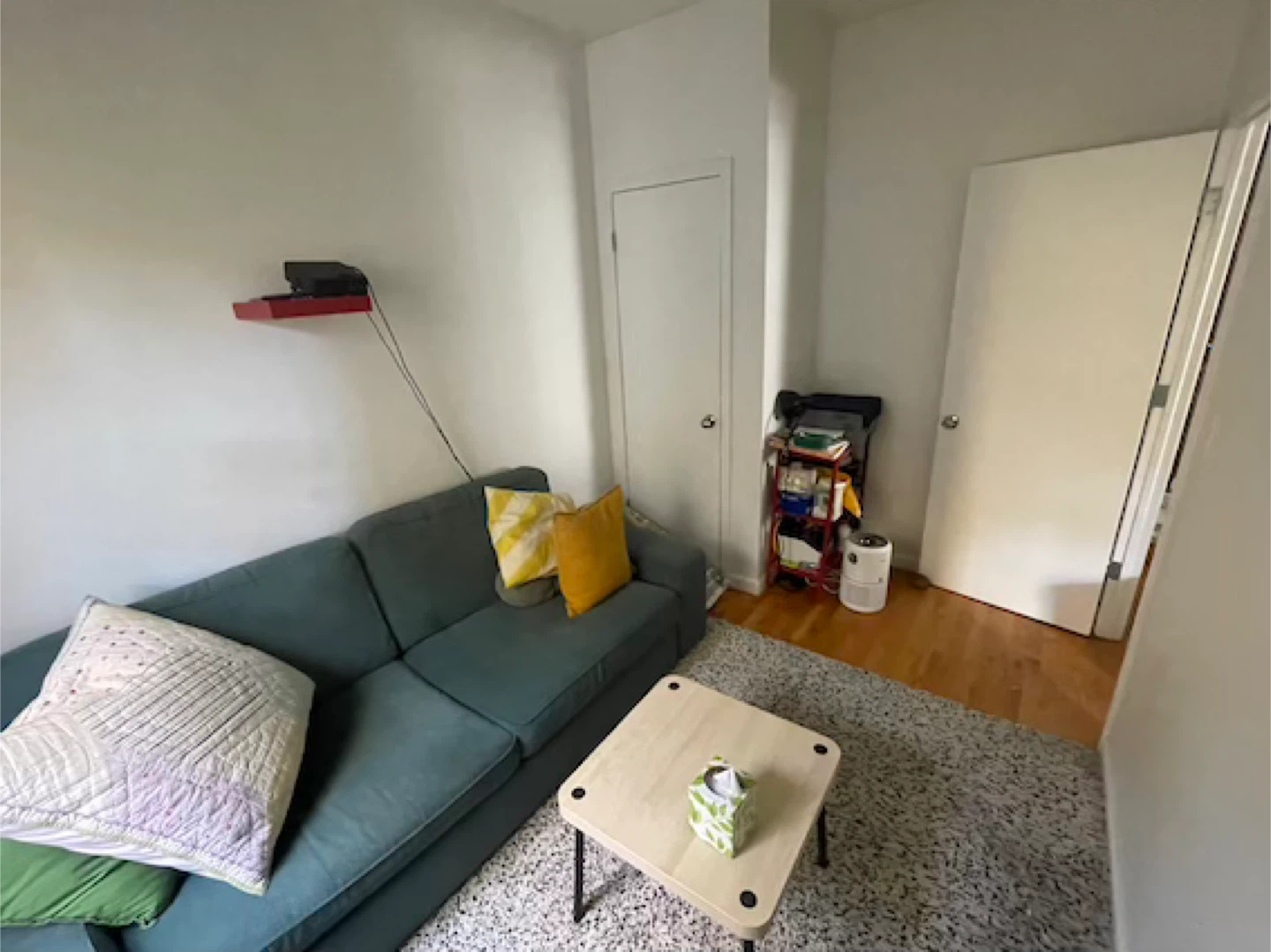 IKEA KIVIK sofa frame + green cover - photo 2