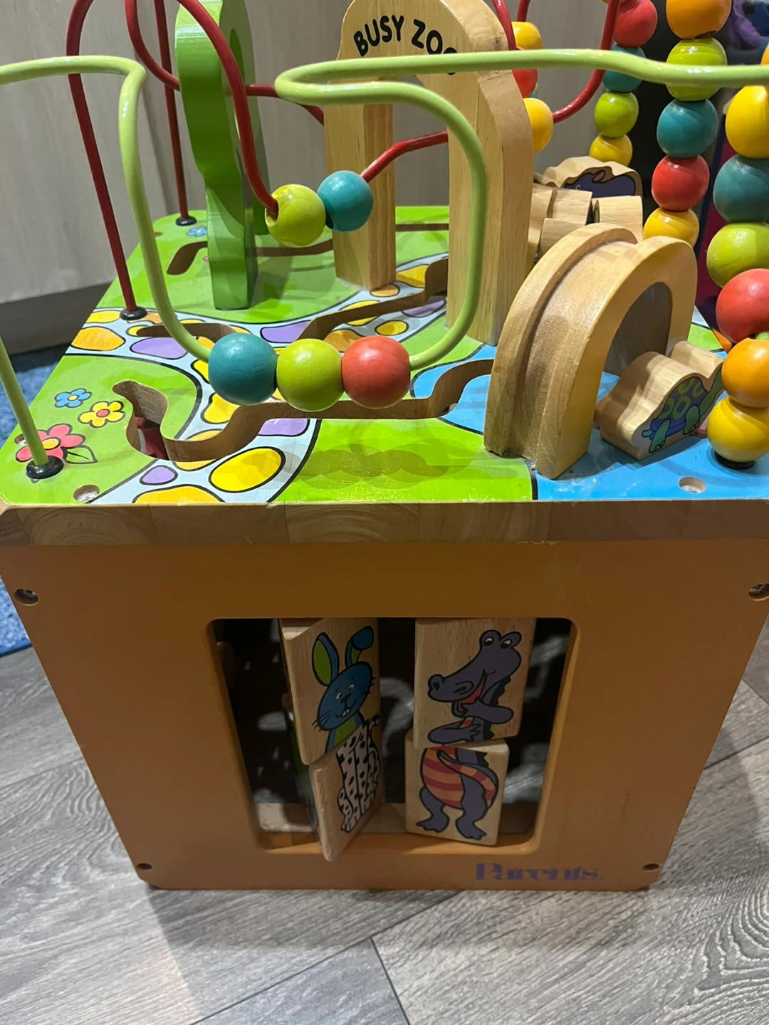 Brio Busy Zoo Wooden Activity Cube - photo 3