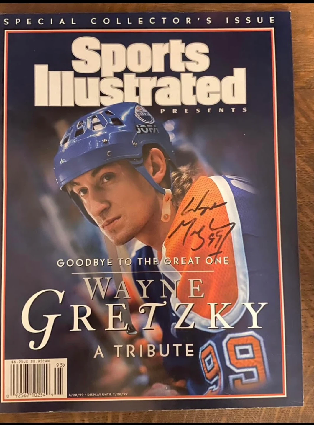 🥕Sports Illustrated Wayne Gretzky Tribute