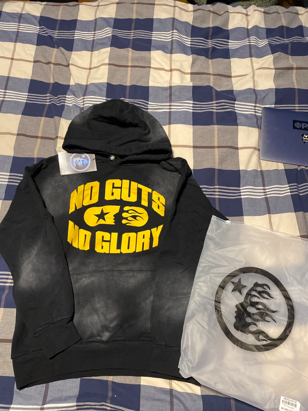 No Guts No Glory Black Hoodie & Sweatpants Set