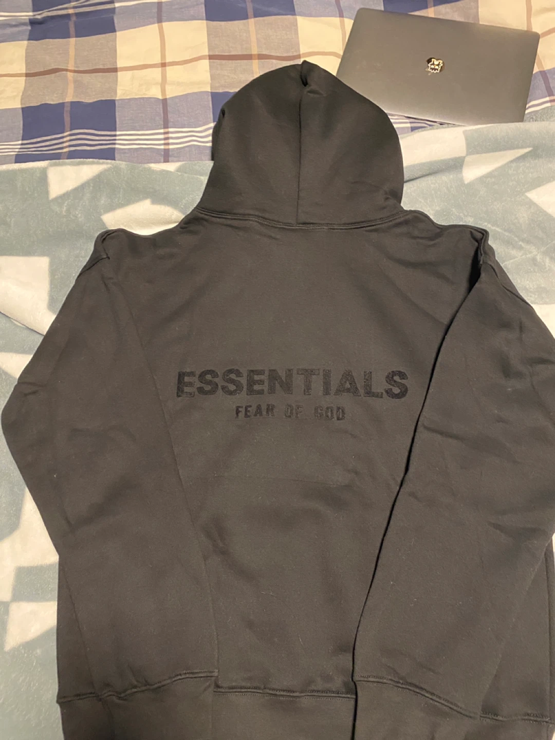 Essentials Fear of God Black Hoodie, Size S - photo 5