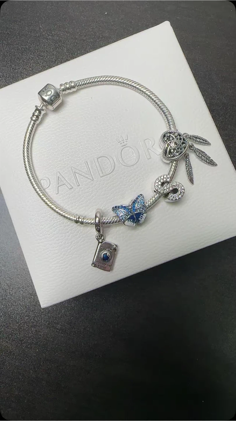 Pandora Silver Charm Bracelet with Charms - photo 3