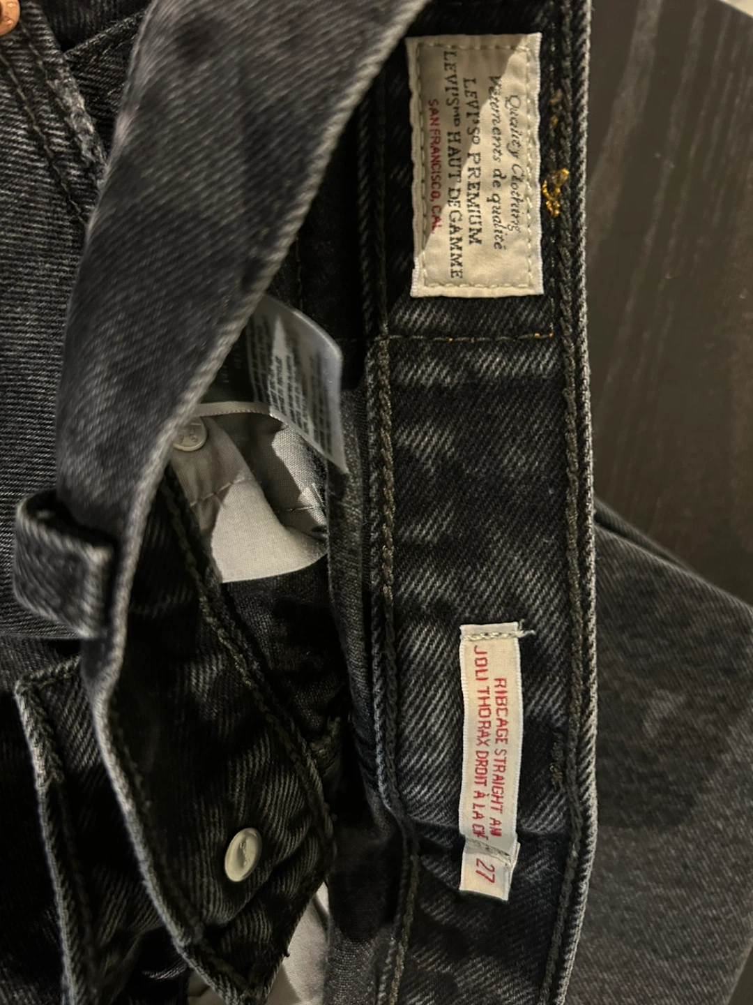 Levi's Ribcage Straight Ankle Jeans, Size 27 - photo 4