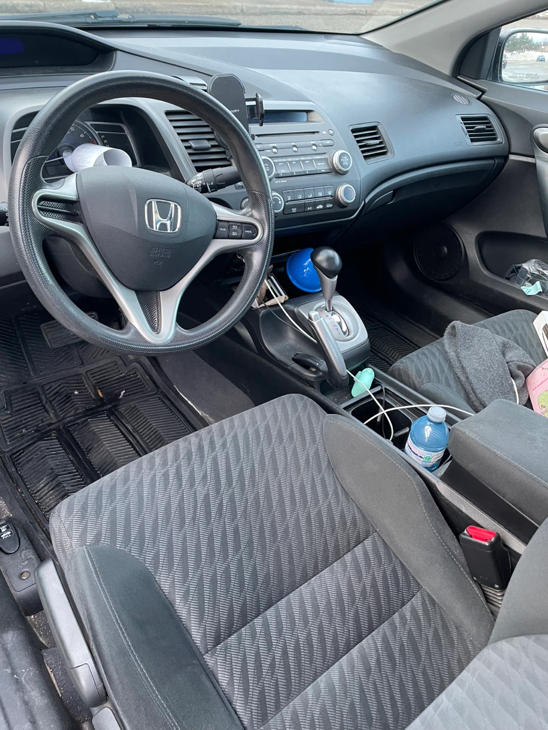 Honda Civic SE Coupe - Black / 215,000 - photo 5