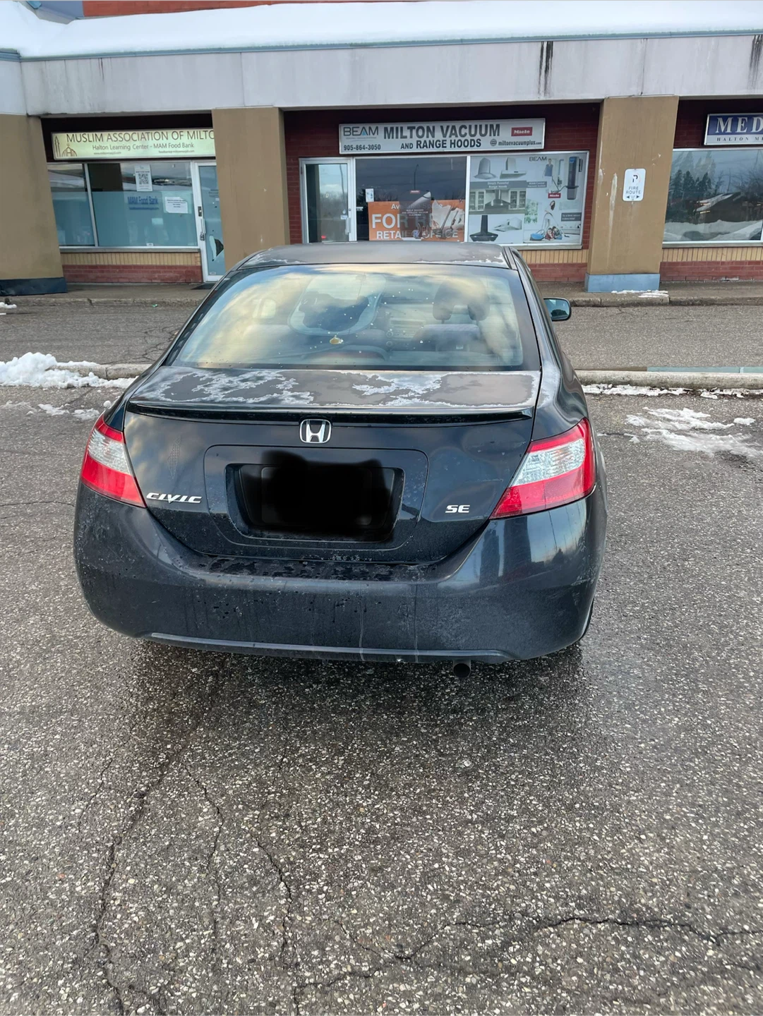 Honda Civic SE Coupe - Black / 215,000 - photo 4