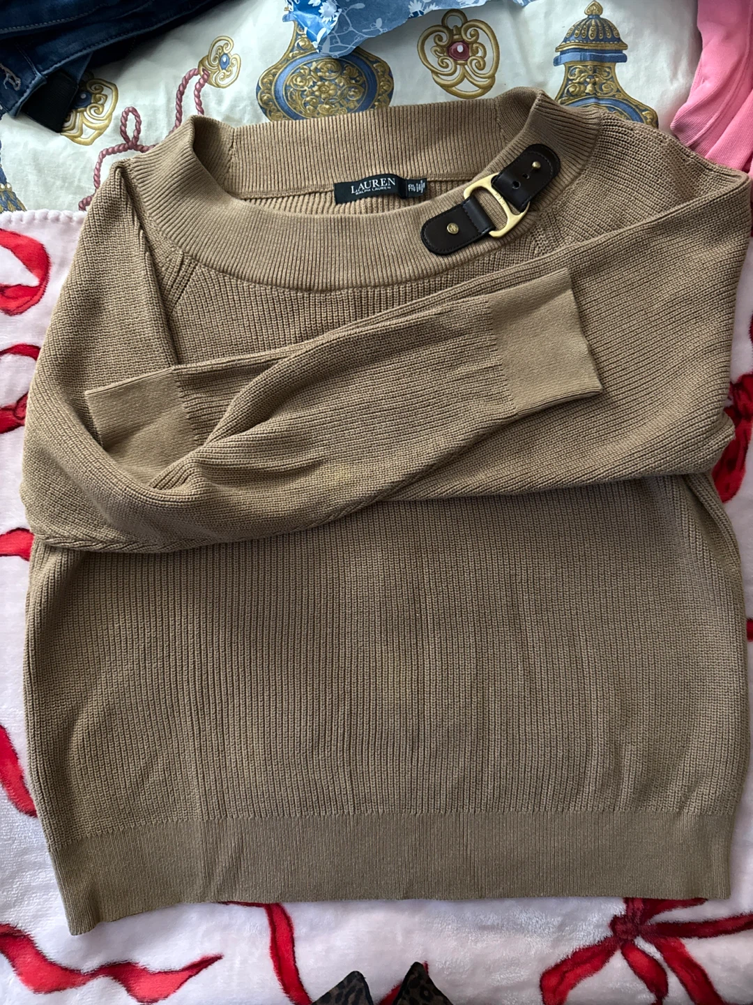 Ralph Lauren Tan Sweater