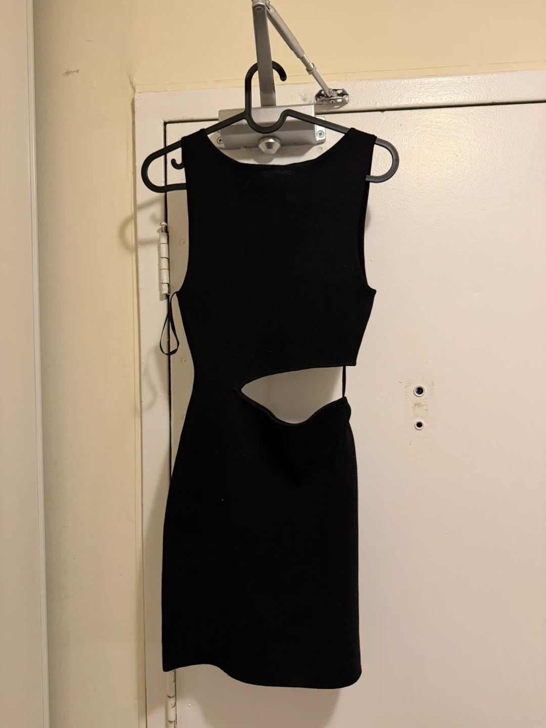 Oak + Fort Black Cutout Dress - Size XS