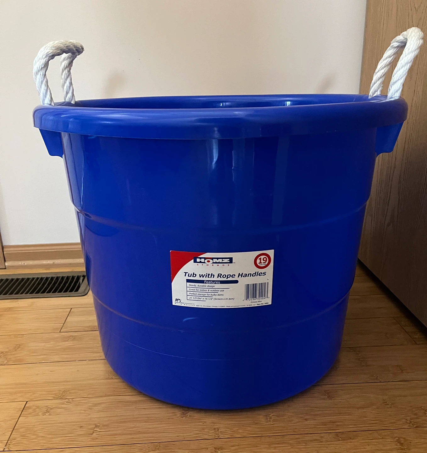 HOMZ Tub with Rope Handles- QTY 2 - photo 5