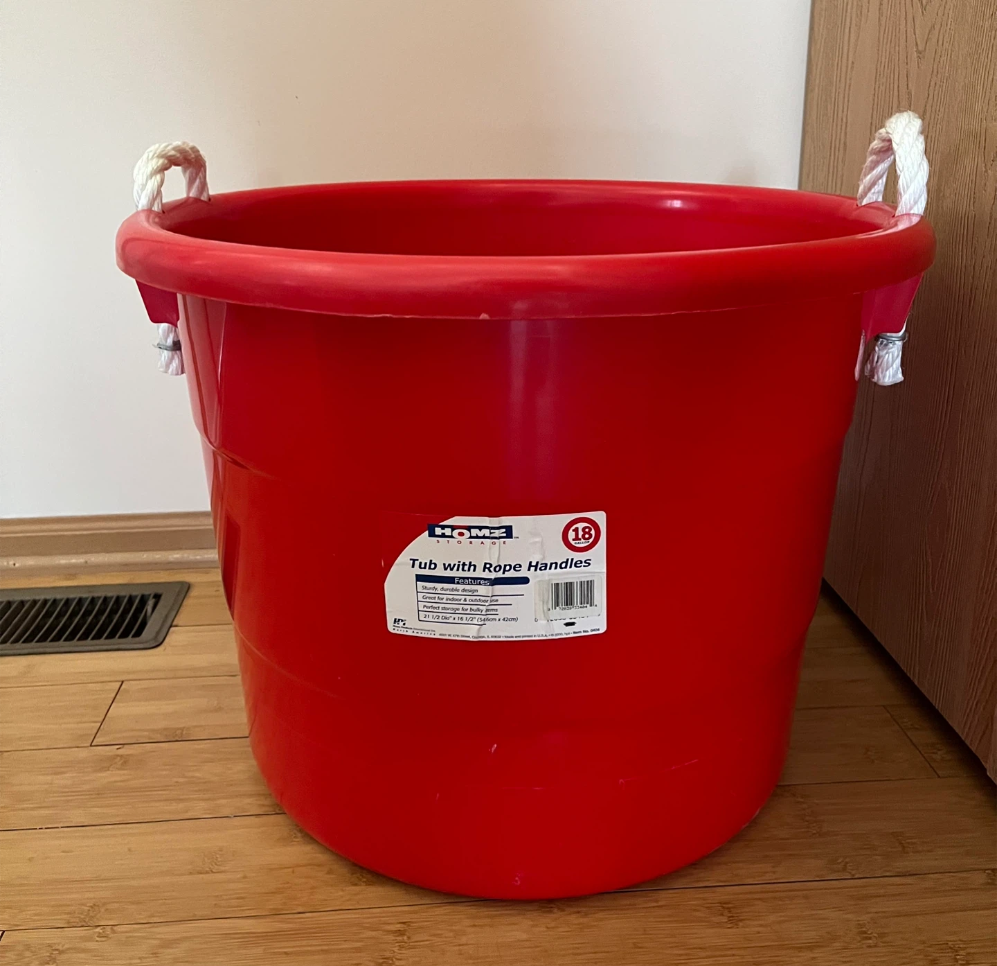 HOMZ Tub with Rope Handles- QTY 2 - photo 2