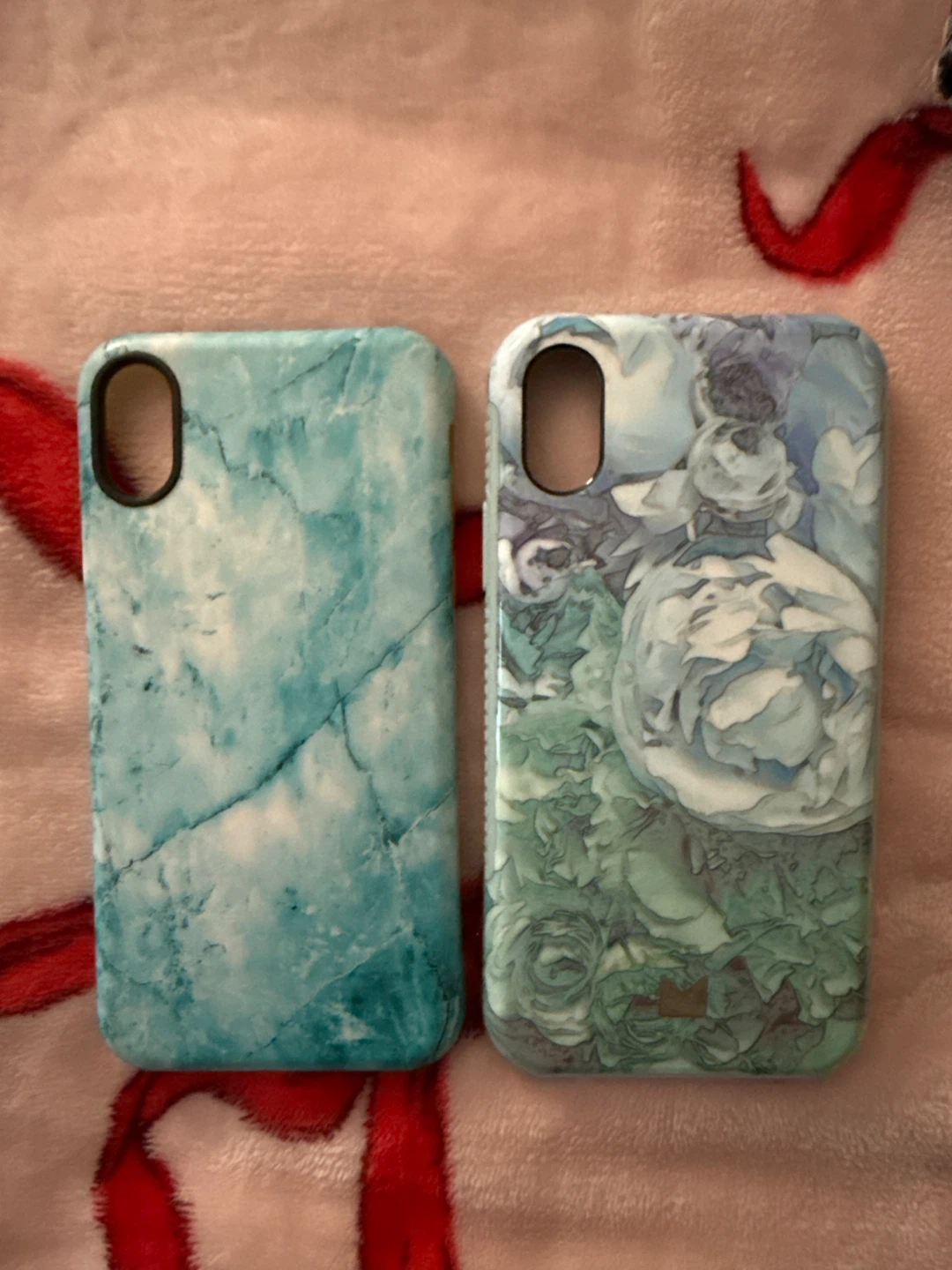 2 Case-Mate iPhone Cases - Marble & Floral