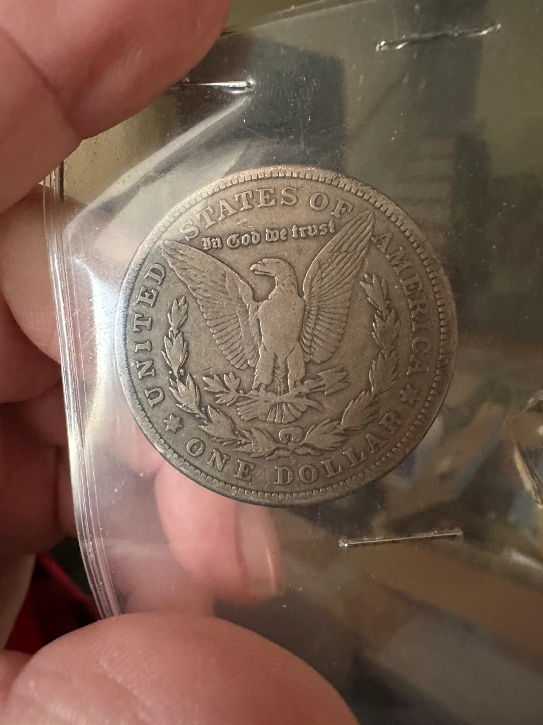 1921 Morgan Silver Dollar - photo 3