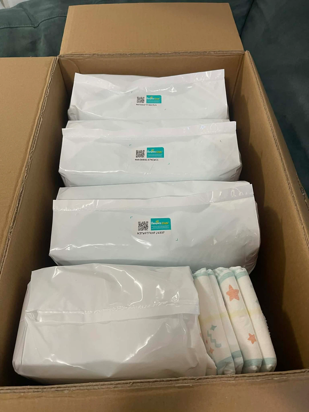 Pampers Baby-Dry Ultra Diapers, Size 1 (185 count)